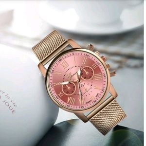 GENEVA PLATINUM WOMENS WATCH